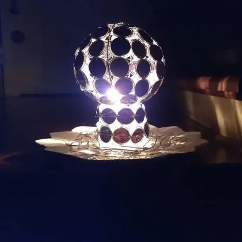 Luminária Árvore Upcycling