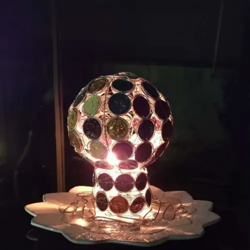 Luminária Árvore Upcycling