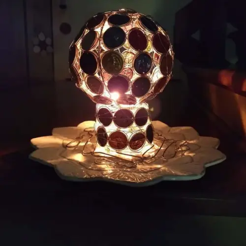 Luminária Árvore Upcycling
