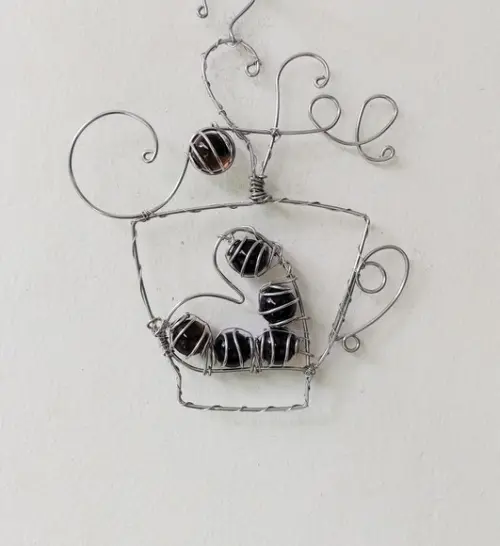 Suncatcher Coffee em tons de âmbar