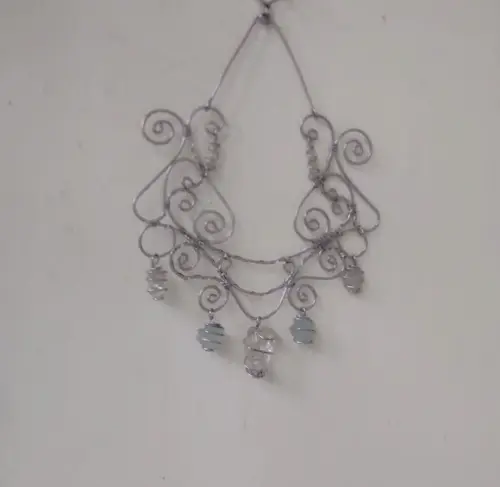 Suncatcher Good Vibes com águas marinhas