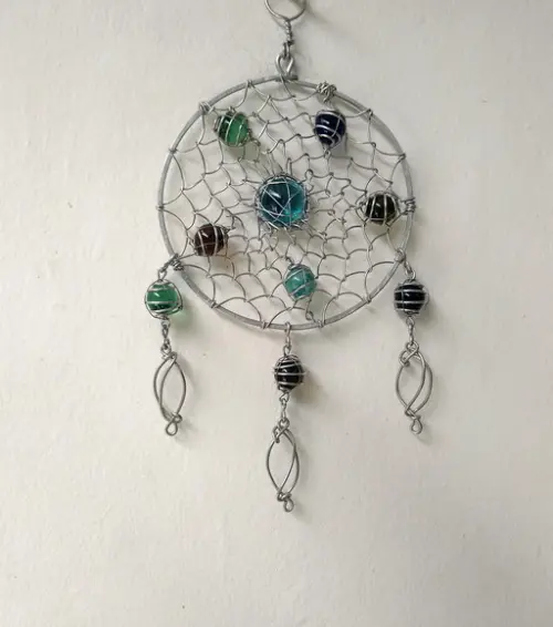Suncatcher Mandala Mix Filtro dos Sonhos Trançada