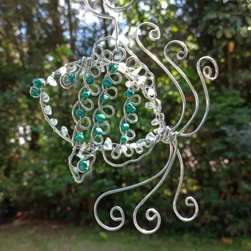 Suncatcher Peixinho Verde