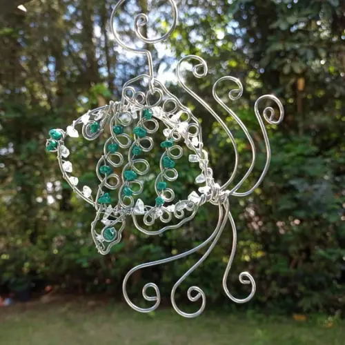 Suncatcher Peixinho Verde