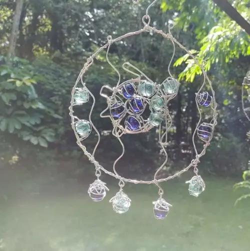 Suncatcher Tartaruga Azul