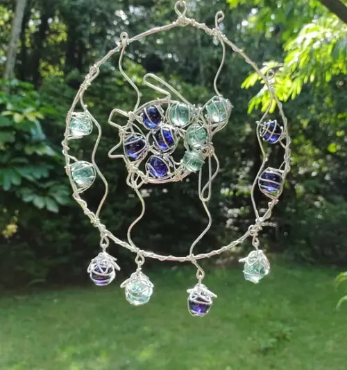 Suncatcher Tartaruga Azul