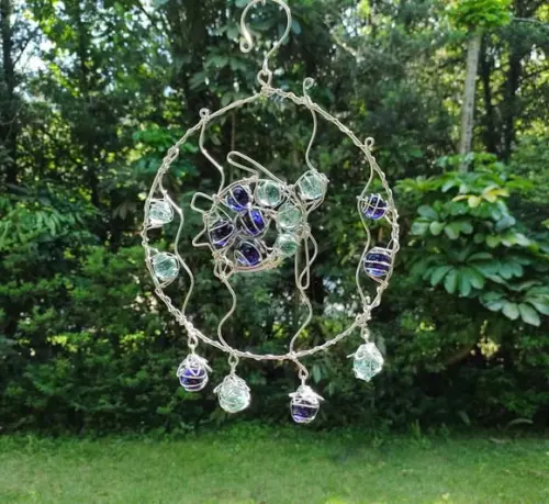 Suncatcher Tartaruga Azul