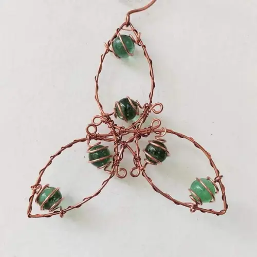 Suncatcher Trifecta em cobre