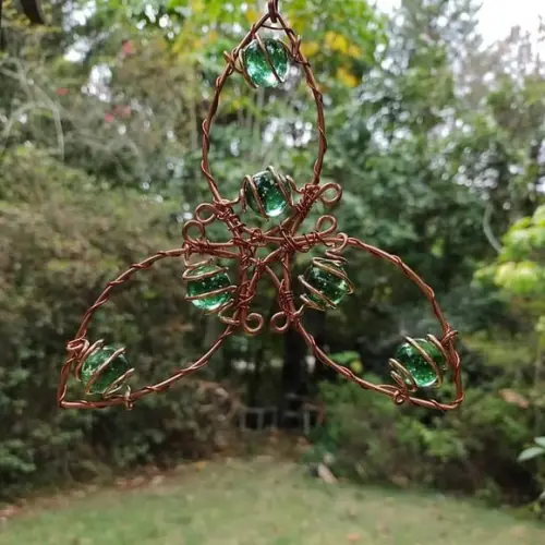 Suncatcher Trifecta em cobre