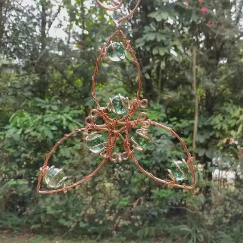 Suncatcher Trifecta em cobre