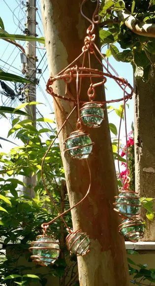 Suncatcher Whirl em cobre