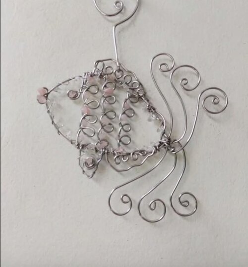 Suncatcher Peixinho Rosa