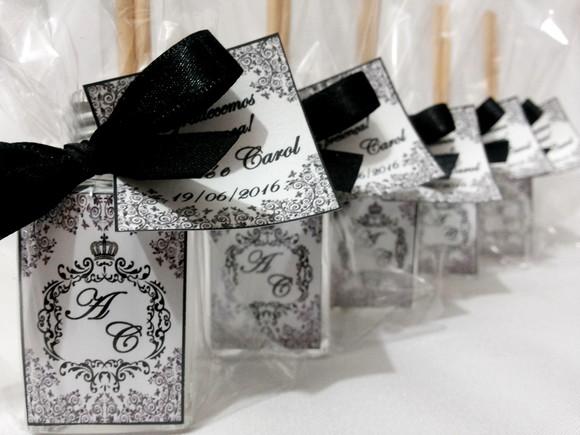 Aromatizador 30 ml Lembrancinha Casamento
