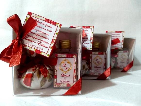 Aromatizador 30 ml Lembrancinha Casamento