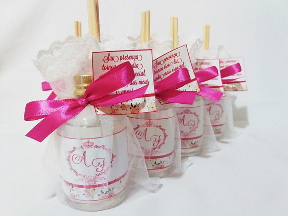 Aromatizador 60 ml Lembrancinha 15 anos