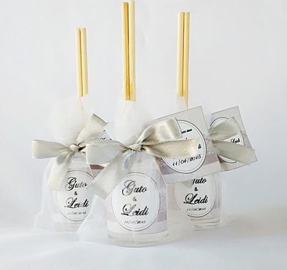 Aromatizador 60 ml Lembrancinha Casamento