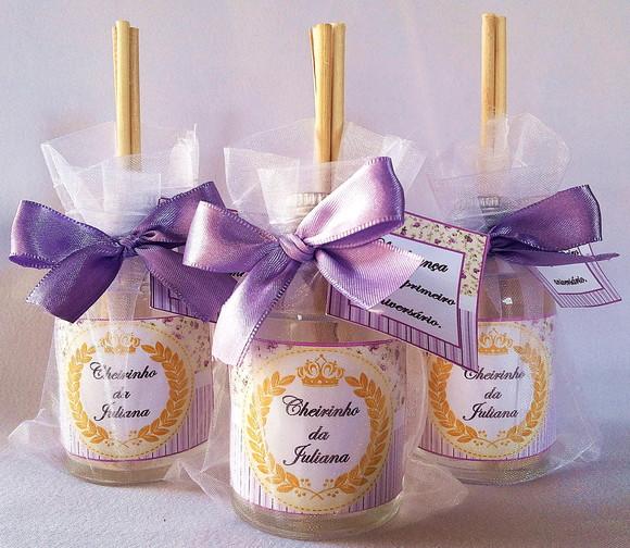 Aromatizador 60 ml Lembrancinha de Aniversário