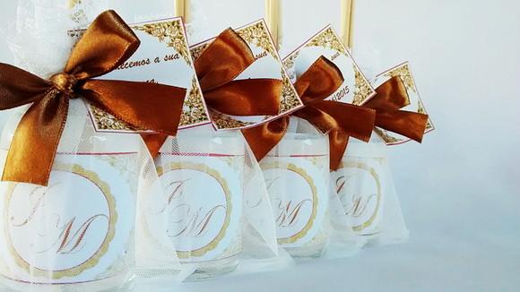 Aromatizador 60 ml Lembrancinha de Casamento
