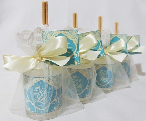 Aromatizador 60 ml Lembrancinha de Casamento