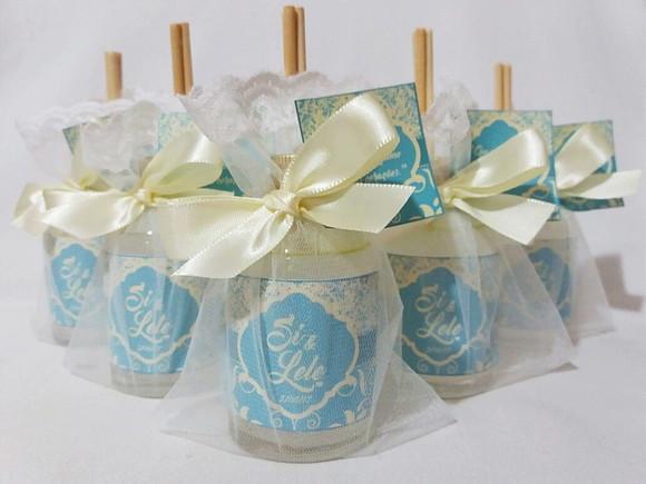 Aromatizador 60 ml Lembrancinha de Casamento