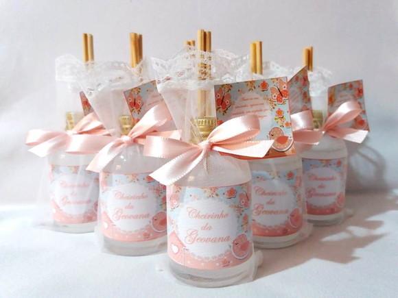 Aromatizador 60 ml Lembrancinha de Nascimento