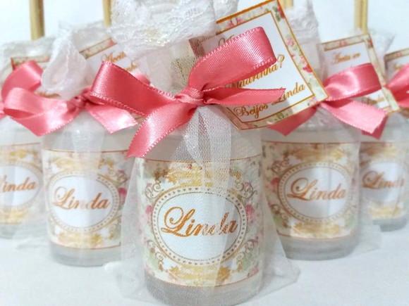 Aromatizador 60 ml Lembrancinha Madrinha de Casamento