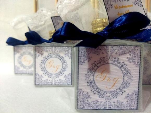 Aromatizador cube 50 ml Lembrancinha Casamento