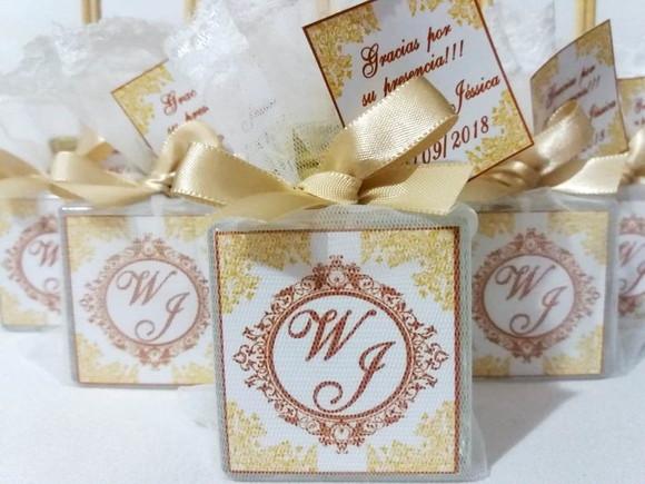 Aromatizador Cube 50 ml Lembrancinha Casamento