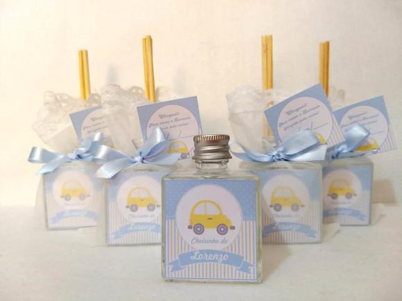 Aromatizador cube 50 ml Lembrancinha de maternidade