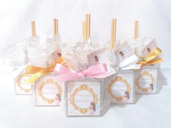 Aromatizador Cube 50 ml Lembrancinha Primeira Comunhão