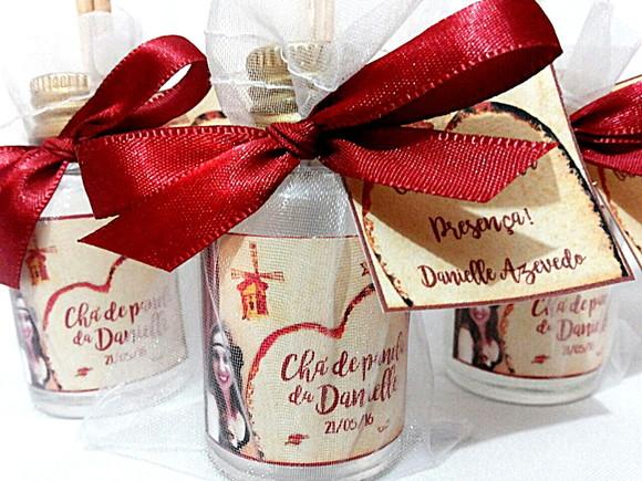 Aromatizador Lembrancinha Chá de Lingerie