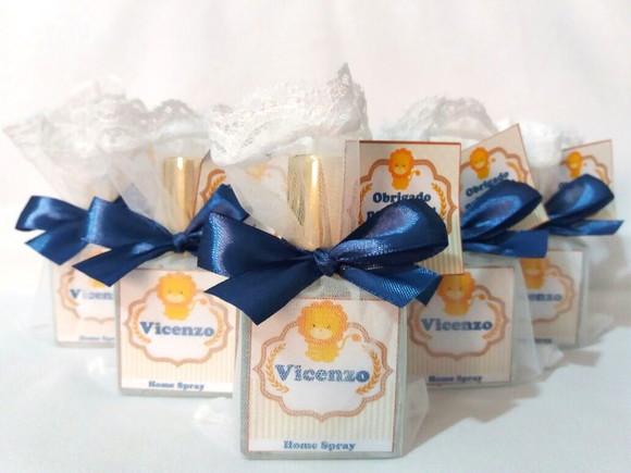 Aromatizador Lembrancinha de Nascimento Home Spray