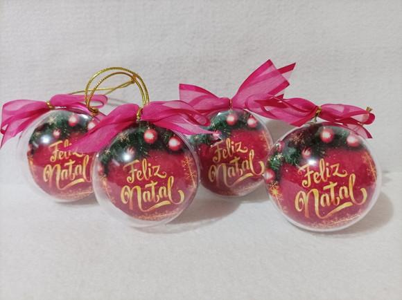 Bola de Natal Personalizada