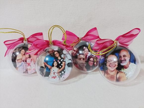 Bola de Natal Personalizada