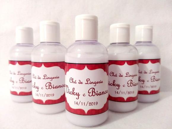 Hidratante Lembrancinha Chá de Lingerie