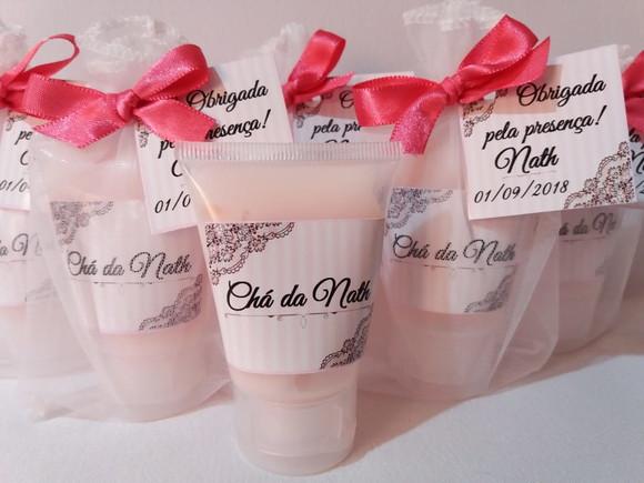 Hidratante Lembrancinha Chá de Lingerie