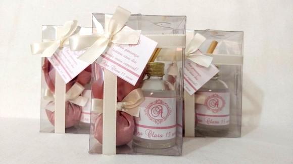 Kit Aromatizador + Sache Lembrancinha 15 Anos