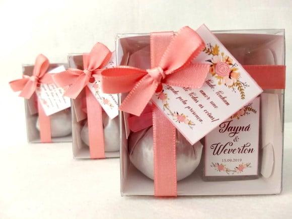 Kit Aromatizador + Sache Lembrancinha Casamento