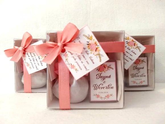 Kit Aromatizador + Sache Lembrancinha Casamento