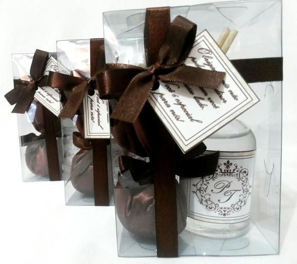 Kit Aromatizador + Sache Lembrancinha Casamento