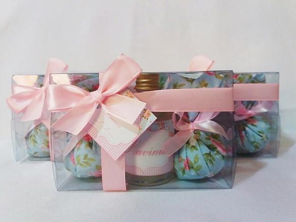 Kit Aromatizador 60 ml Lembrancinha de Nascimento