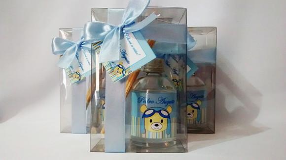 Kit Aromatizador 60 ml Lembrancinha de Nascimento