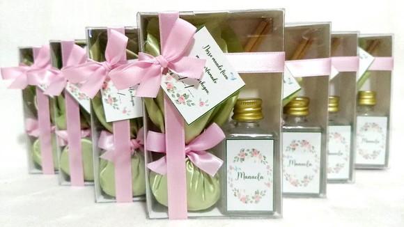 Kit Aromatizador Nascimento 30 ml Mais Saches Perfumados