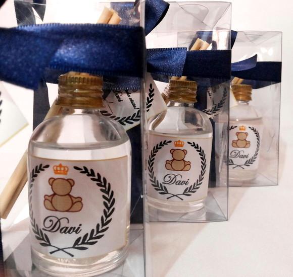 Kit Aromatizador Lembrancinha de Nascimento