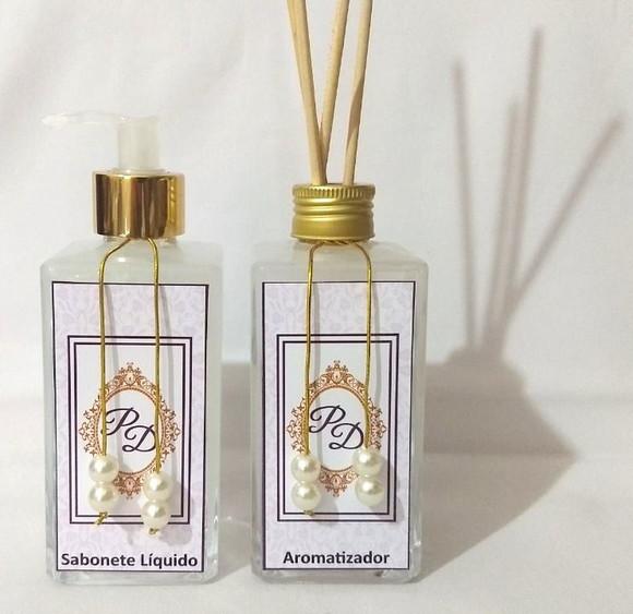 kit Lavabo Aromatizador + Sabonete líquido 250 ml