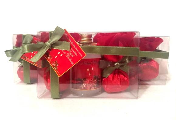 Kit Natalino Aromatizador 60 ml Mais 2 Saches Perfumados