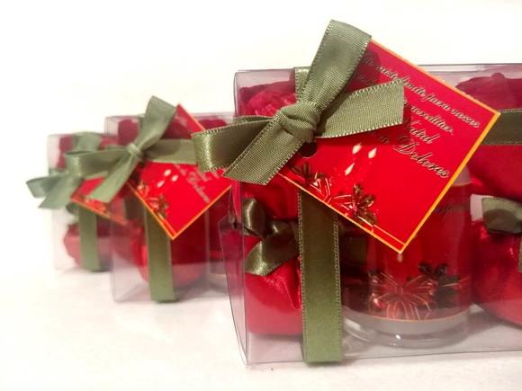 Kit Natalino Aromatizador 60 ml Mais 2 Saches Perfumados