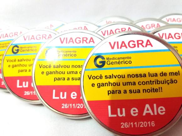 Latinha com rotulo personalizado Viagra