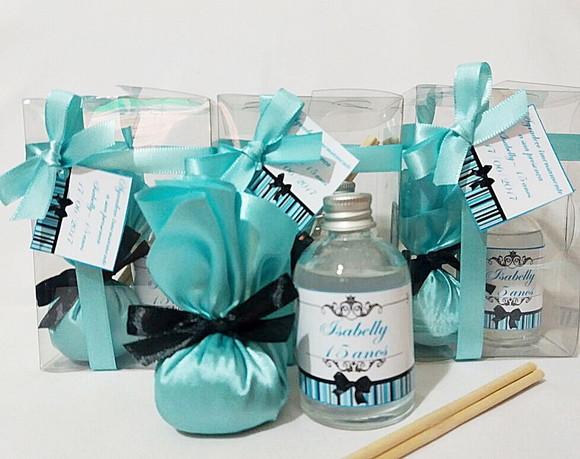 Lembrancinha 15 Anos Aromatizador + Sache Perfumado