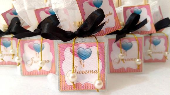 Lembrancinha de Aniversário Aromatizador Cube 50 ml